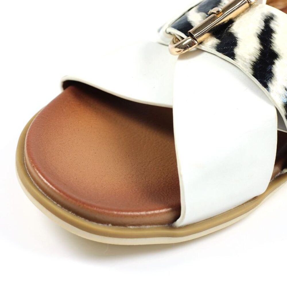 Lunar Womens/Ladies Reese Sandals / White - Picture 5 of 7
